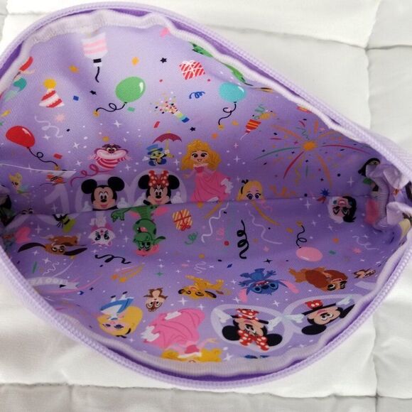 * JuJuBe Disney Be Set Century of Magic 100 Years 3 Zip Bag Pouch 2 Straps Ariel - Picture 4 of 10